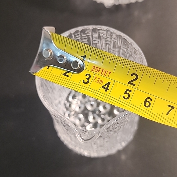 Iittala Ultima Thule Creamer & Sugar Set Finland Tapio Wirkkala Icicle Pattern - Picture 9 of 10